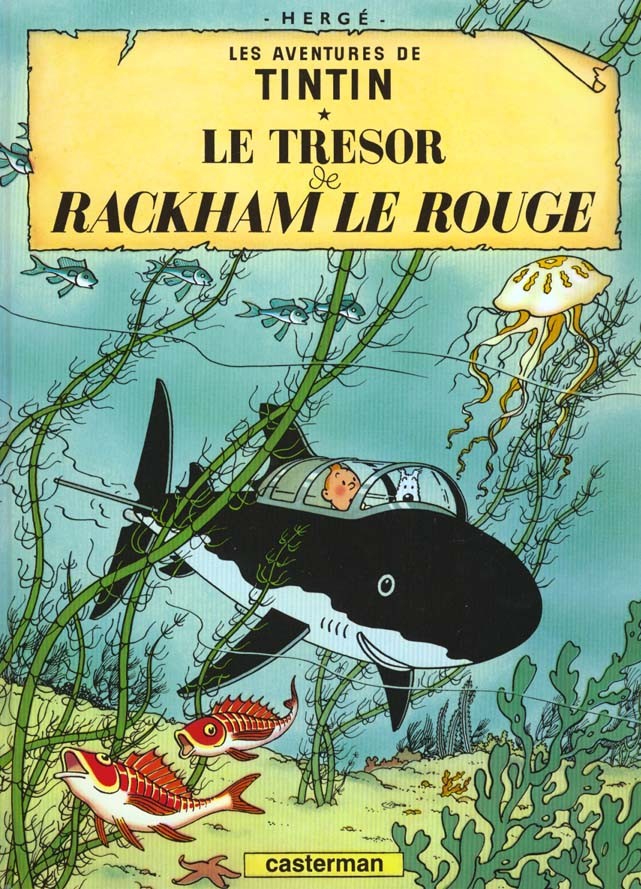  Les aventures de Tintin t.12 ; le trésor de Rackham le rouge 