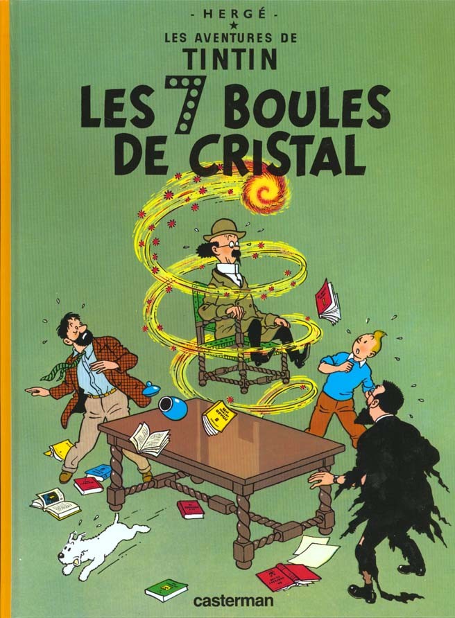  Les aventures de Tintin t.13 ; les 7 boules de cristal 