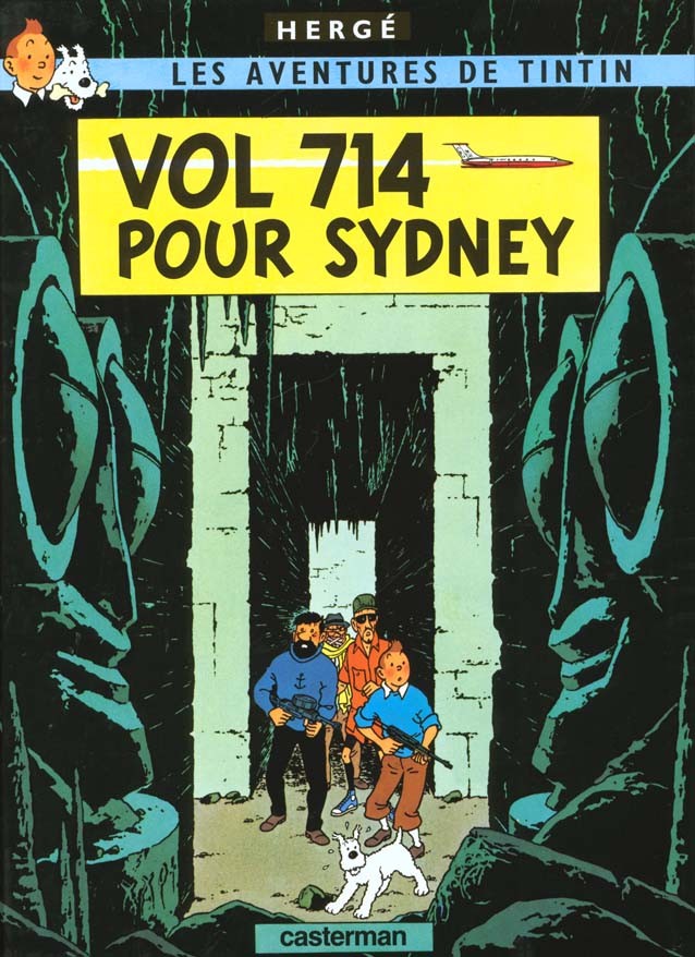  Les aventures de Tintin t.22 ; vol 714 pour Sydney 