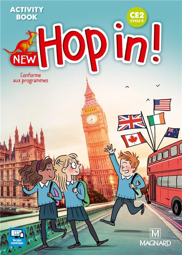   New hop in ! ; CE2 ; activity book (édition 2018) 