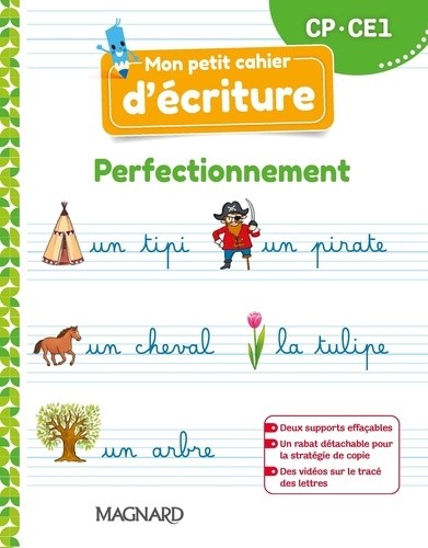  Mon petit cahier d'écriture CP-CE1 - Perfectionnement  