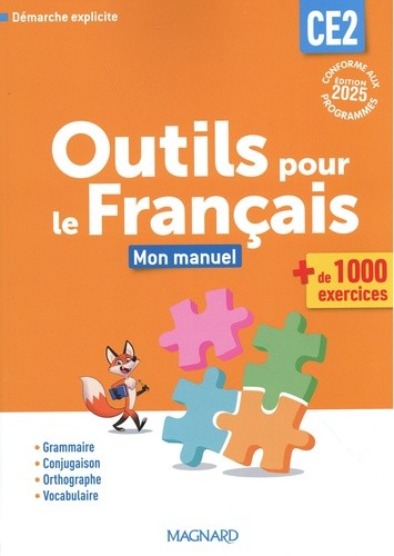  Outils pour le français CE2 - Mon manuel  