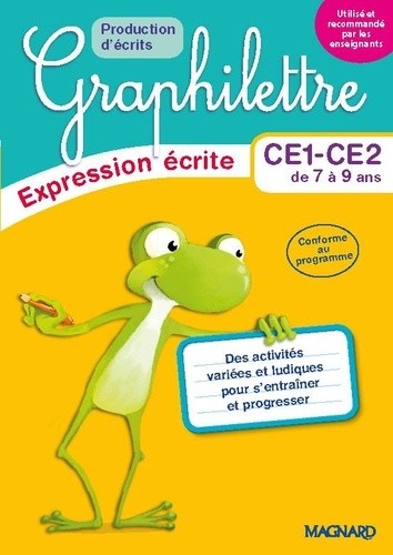  Français CE1-CE2 Graphilettre production d'écrits  