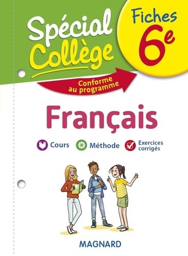  Fiches français 6e Spécial collège  