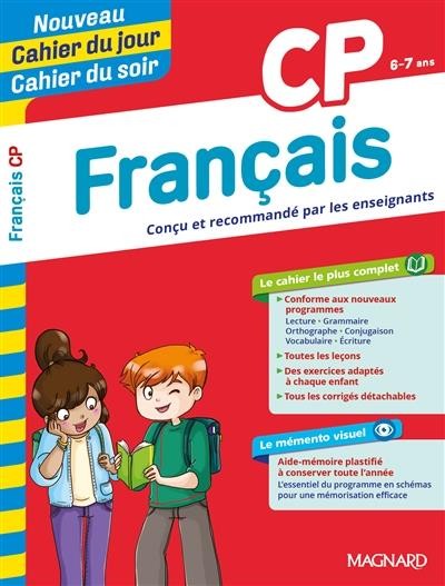  Cahiers du jour/ soir ; français ; CP 