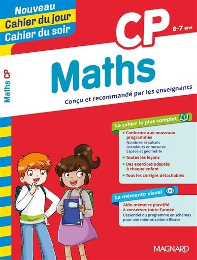  Cahiers du jour/ soir ; mathématiques ; CP 
