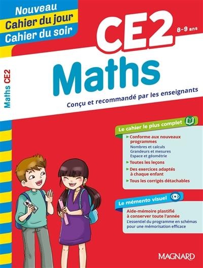  Cahiers du jour/ soir ; mathématiques ; CE2 