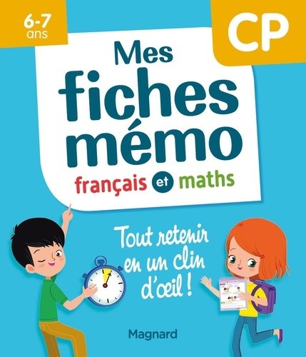  Mes fiches mémo français et maths CP  