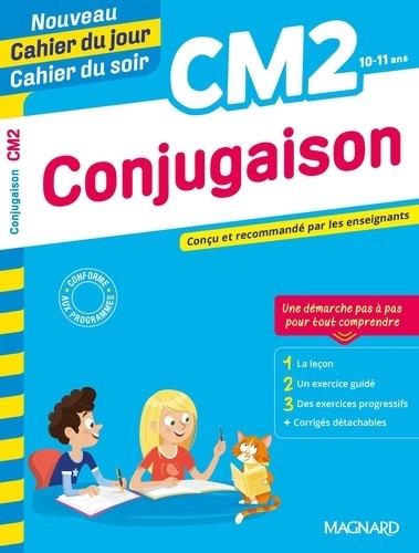  Cahier du jour/Cahier du soir Conjugaison CM2  
