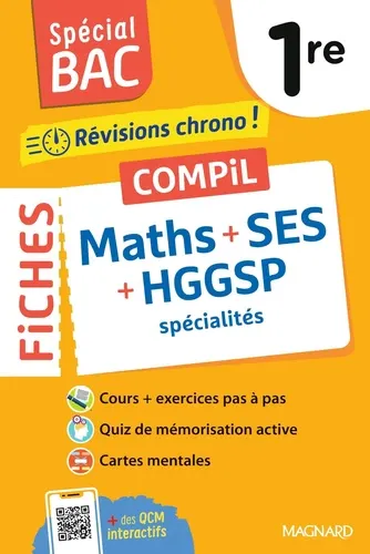 SPECIAL BAC 2026 - COMPIL DE FICHES MATHS - SES - HGGSP 1RE SPECIAL BAC 2026 - COMPIL DE FICHES MATHS - SES - HGGSP 1RE