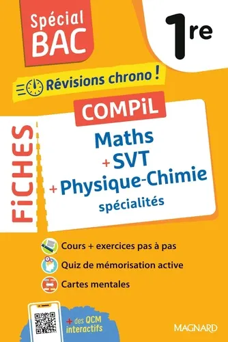 SPECIAL BAC 2026 - COMPIL DE FICHES MATHS - PHYSIQUE-CHIMIE - SVT 1RE