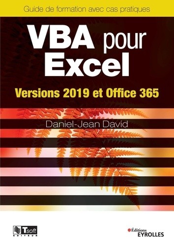  VBA pour Excel - Versions 2019 et Office 365  
