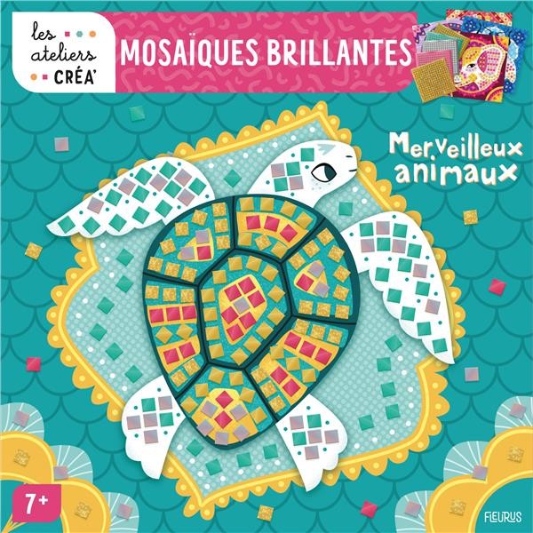  Mosaïques brillantes : merveilleux animaux 