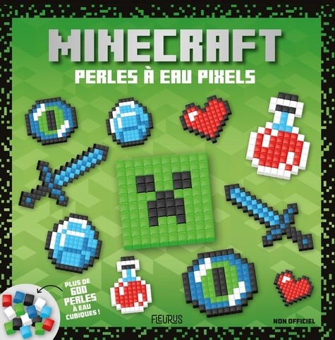  Perles à eau pixels - Minecraft 