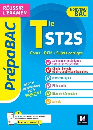  PREPABAC - Toute la terminale ST2S - Contrôle continu et épreuves finales - Révision 