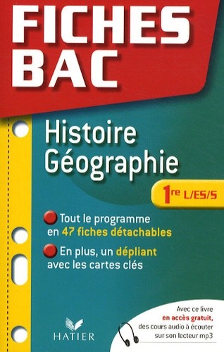 Histoire-géographie 1e L/ES/S  