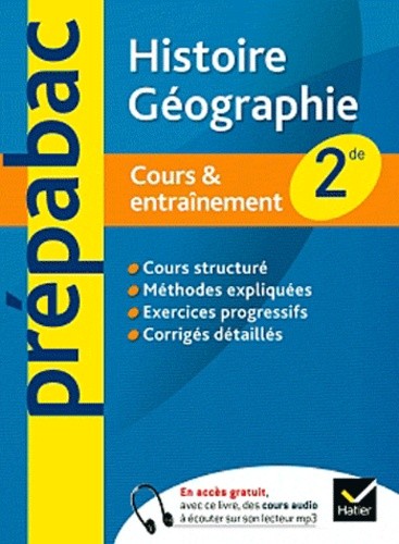  Histoire-Géographie 2e - Cours & entraînement 