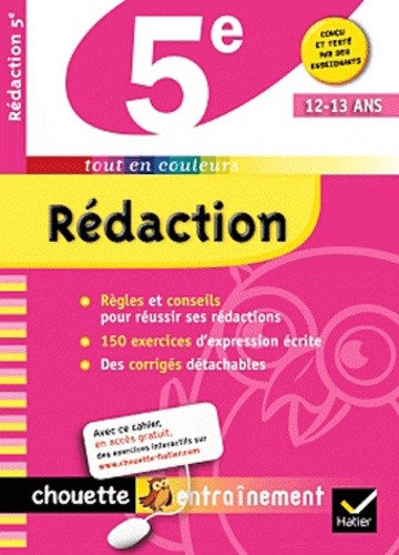  Rédaction 5e 