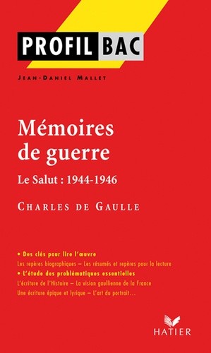  Mémoires de guerre - Le Salut : 1944-1946 (1959)  