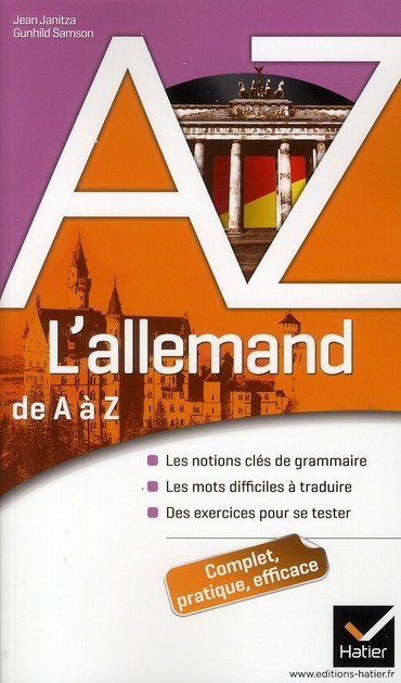   L'allemand de a à z  