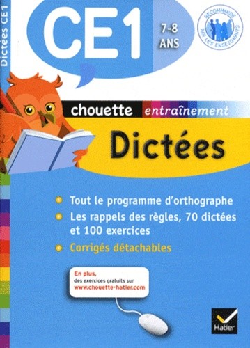  Dictées CE1 7-8 ans 