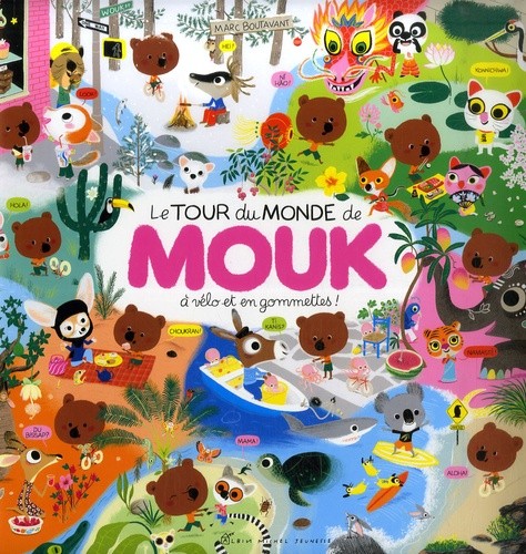  Le tour de monde de Mouk - A vélo et en gommettes ! 