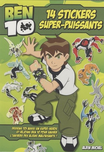  Ben 10 - 14 Stickers super-puissants 