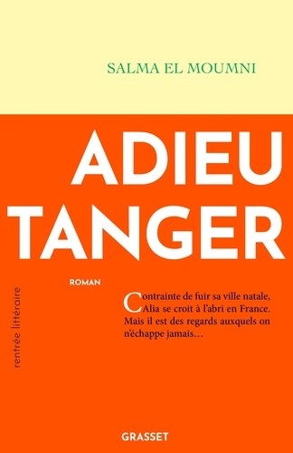  Adieu Tanger - Premier roman  