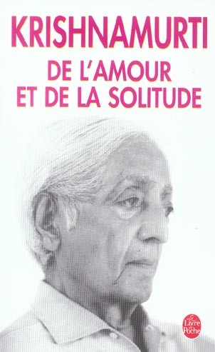  De l'amour et de la solitude 