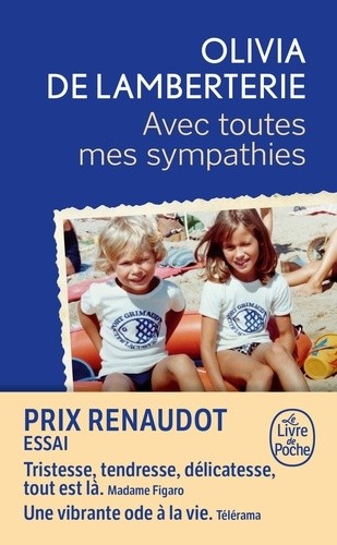  Avec toutes mes sympathies  