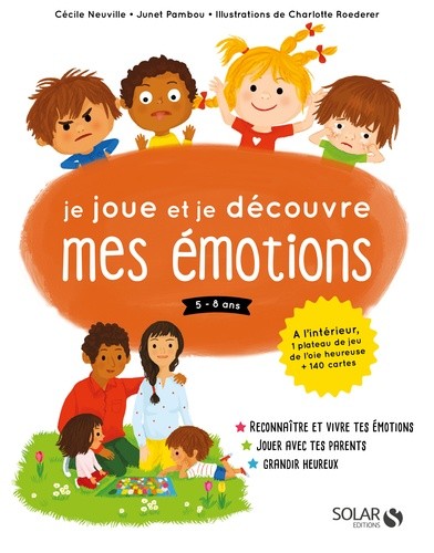 Je joue et je découvre mes émotions 5-8 ans - Avec 1 plateau de jeu et 140 cartes  