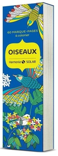  Oiseaux - 60 marque-pages à colorier 