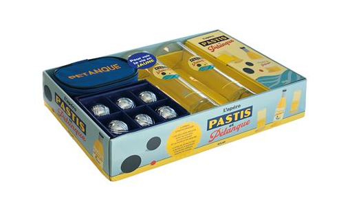 COFFRET L'APERO PASTIS ET PETANQUE