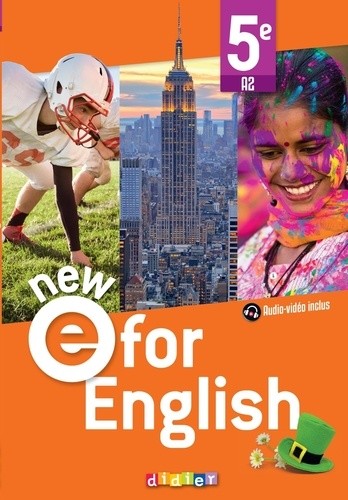  Anglais 5e A2 New E For English  