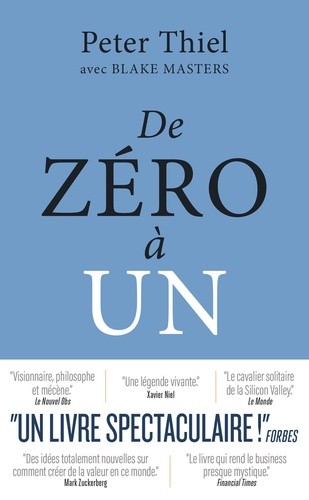  De zéro à un - Comment construire le futur  