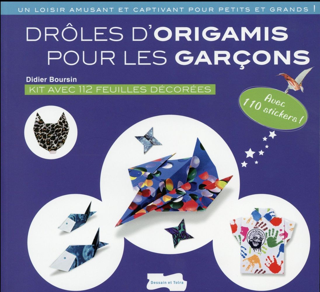  Drôles d'origamis pour les garçons 