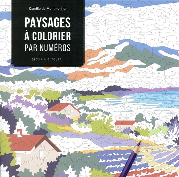  Paysages à colorier par numéro 
