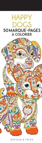  Marque-pages Happy dogs 