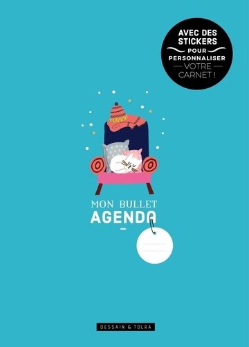  Mon bullet agenda - Avec des stickers pour personnaliser votre carnet !  