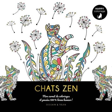  Happy coloriage Chats zen 