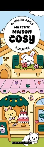 40 MARQUE-PAGES - MA PETITE MAISON COSY 40 MARQUE-PAGES - MA PETITE MAISON COSY
