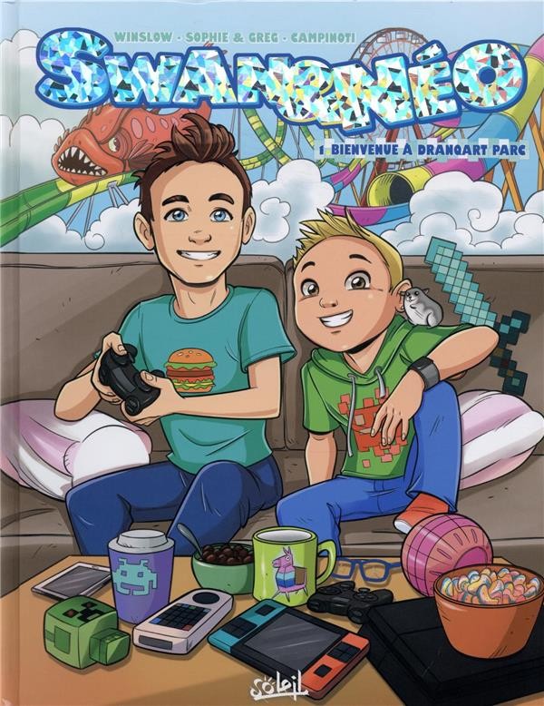  Swan et Néo t.1 ; bienvenue à Dramqart parc 