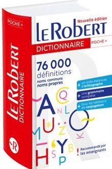  LE ROBERT POCHE + ; dictionnaire 