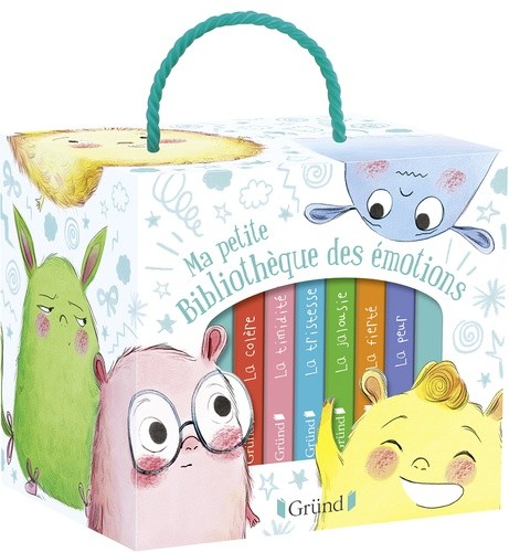 Ma petite bibliothèque des émotions - Coffret en 6 volumes : La peur ; La fierté ; La jalousie ; La tristesse ; La timidité ; La colère Ma petite bibliothèque des émotions - Coffret en 6 volumes : La peur ; La fierté ; La jalousie ; La tristesse ; La timidité ; La colère