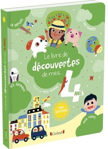  Le livre de découvertes de mes 4 ans  