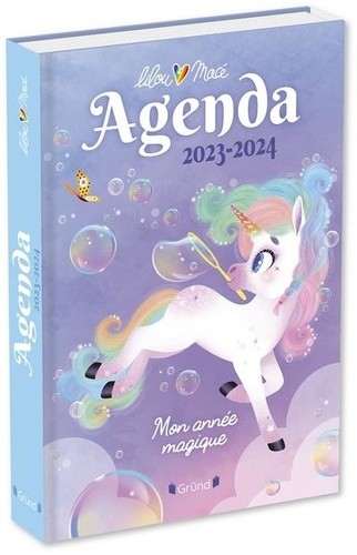  Agenda Lilou la licorne 2023-2024 