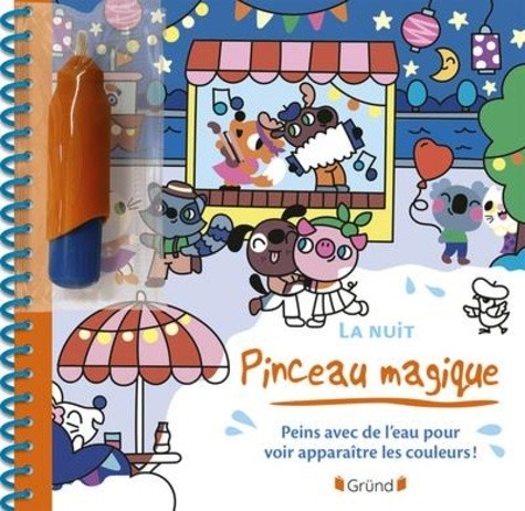  Pinceau magique La nuit 