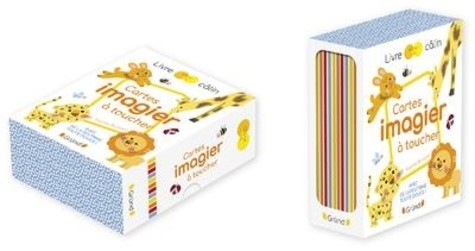  Livre câlin - Cartes imagier à toucher 