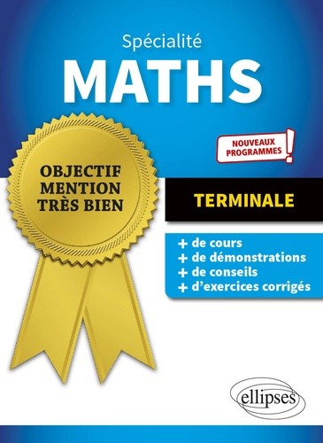  Spacialité Mathématiques Terminale  