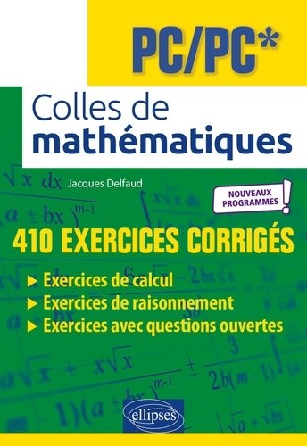  Colles de Mathématiques PC/PC*  